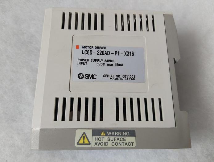 Gebraucht Kompaktschlitten mit Führungsstange, Motor driver LXPB2SA-200S-Q, SMC,  gebraucht-Top