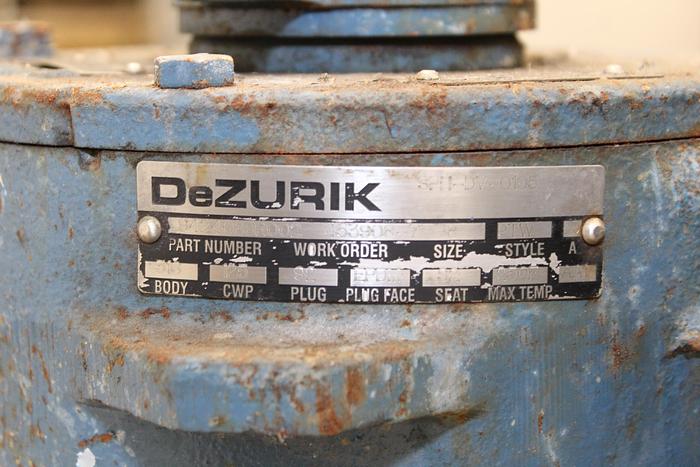 Used Dezurik 8" 3-way Air Operated Valve#43971