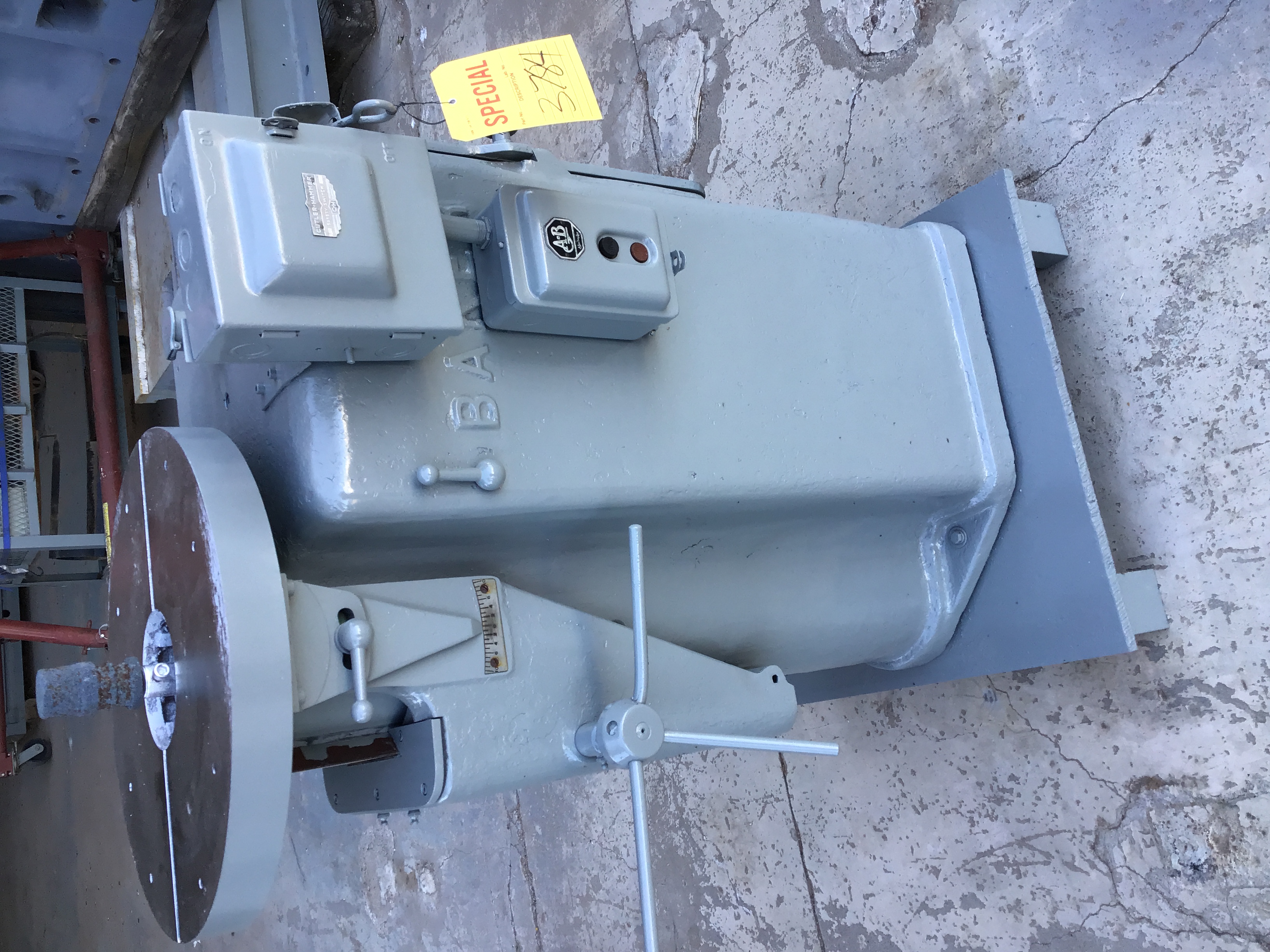 Used Baker Mdl. 3 Profile Grinder