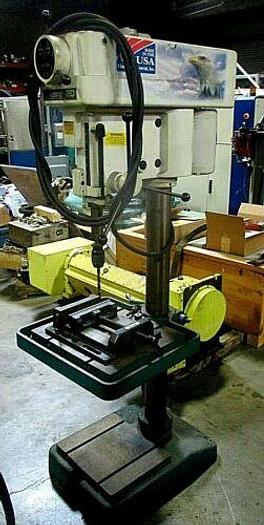 CLAUSING 20" HEAVY DUTY DRILL PRESS VARIABLE SPEED MODEL 2277 AS