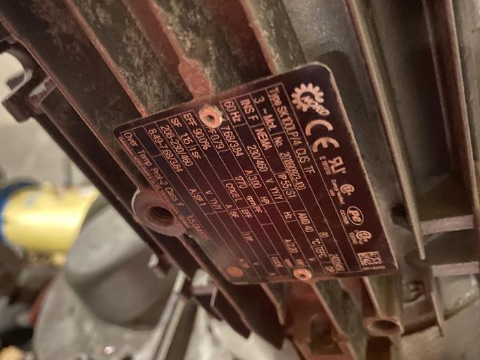 Used VOGELSANG SLURRY DISTRIBUTION PUMPS 3 HP