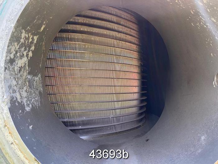 Used Voith VPS35 Pressure Screen With Multi Foil Rotor and Slotted Basket #43693