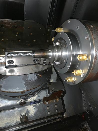 Used KIWA KH45 4 AXIS 400MM HORIZONTAL MACHINING CENTER