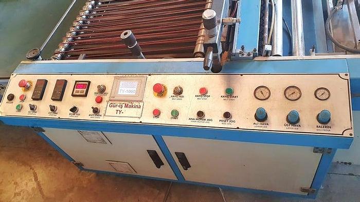 Used 2005 GUR IS MAKINA TY 1050 Bottom and side seal bag making machine (LDPE, HDPE, MDPE; LLDPE)