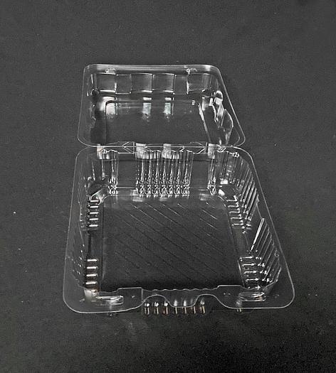 NEW, in-the-box — Commercial Packaging: 2-Loaf Cake Center, See-Thru Clamshell