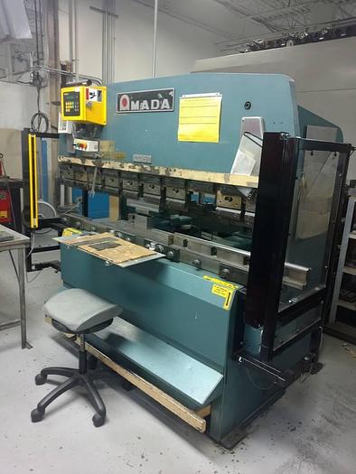 1984 50 Ton Amada Up Acting Press Brake, Loaded with tooling RG-50