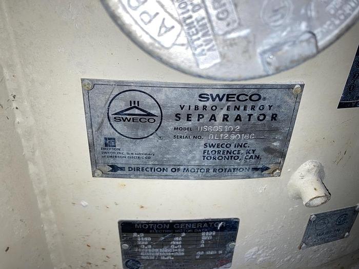 Used 60" SWECO SCREENER - S/S