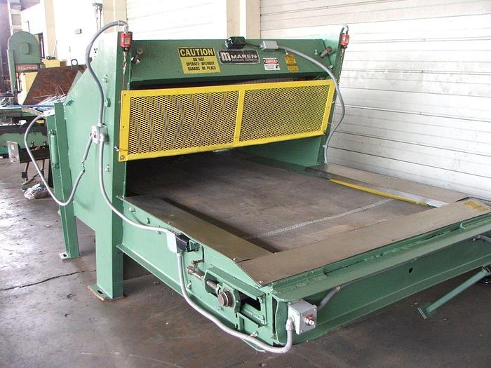 Used 48" MAREN SHREDDER WITH PINCH CONVEYOR