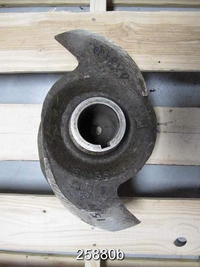 Used Goulds 3175 Impeller, 6x8x22, 2-Vane 15-1/4" Stainless Steel Impeller #25880