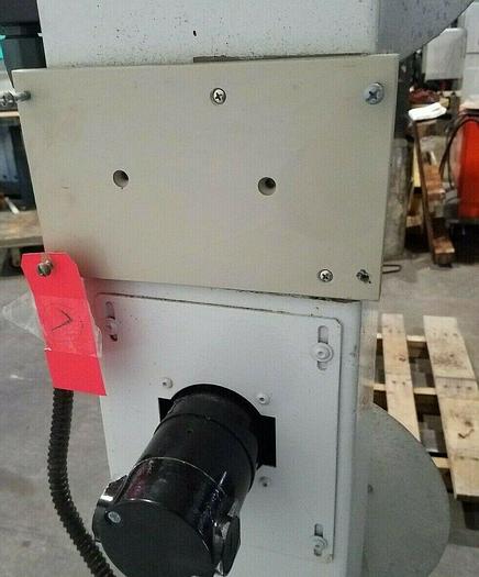 Used PA Industries Motorized Material Stock Reel with Paper Interleaf