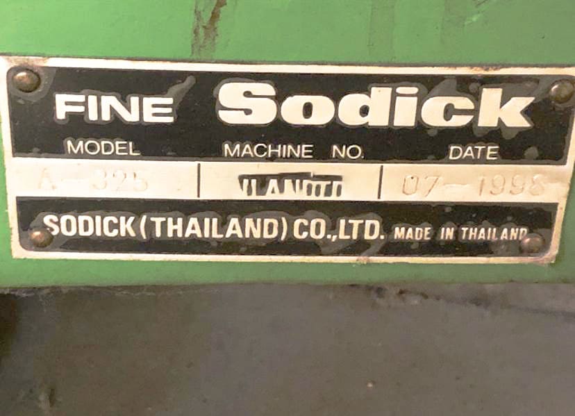 Used Sodick A 325 - 1998