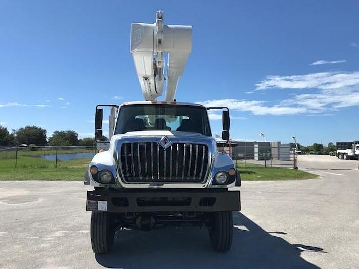 Used 2013 International 7300 4x4 Altec AM55-MH 60ft Over-Center Bucket Truck - C53093