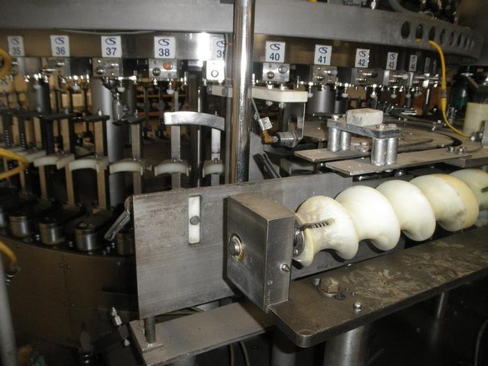 Used Filler, Bottle, 52-Head, Rotary, PET, Capper, Crown, #C741754