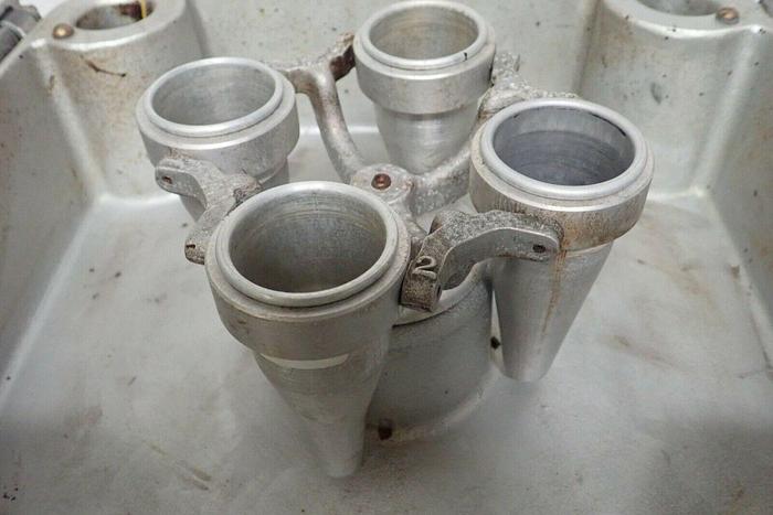 Used W. L. Walker Co. 18028 Model 100 Mark II 4-Place Short Cone Centrifuge