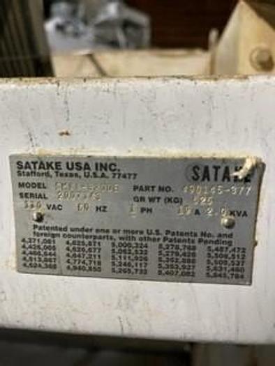 Used Satake Color Sorter Model Scan Master II 820 DE