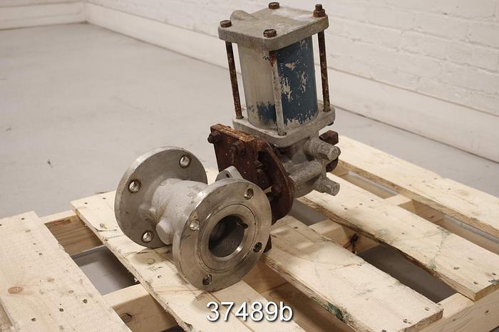 Used Neles Jamesbury 3 5150-31-3600MT 3" Ball Control Valve #37489