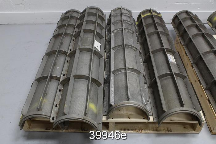 Used Black Clawson Hydradenser Inclined Screw Thickener Plates #39946