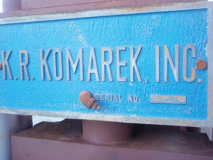 Used Press, Briquetting, KR Komarek, Mdl B300, 30 HP #S738200