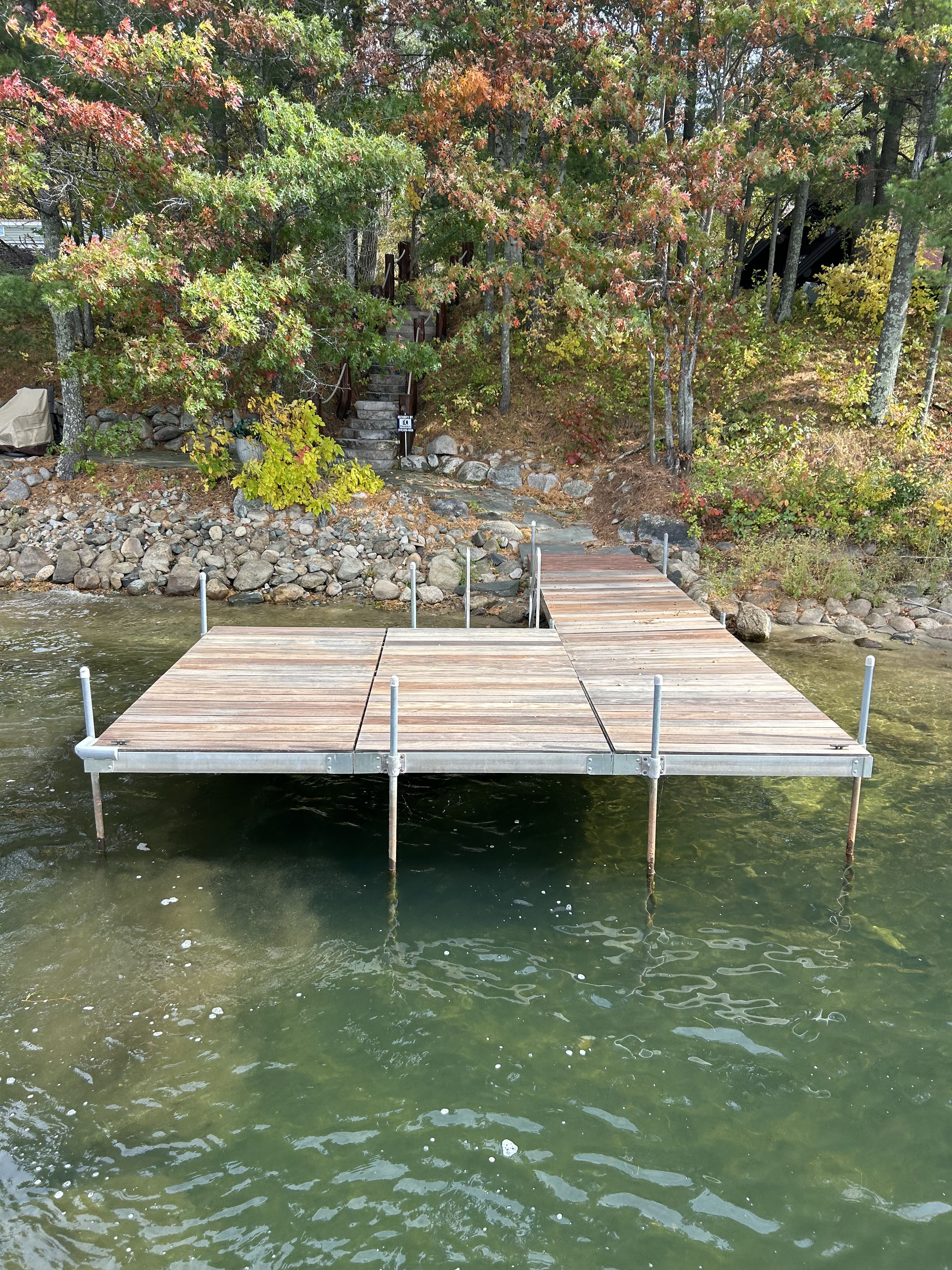 Used Nisswa Dock 4 - 5'x10' Sections