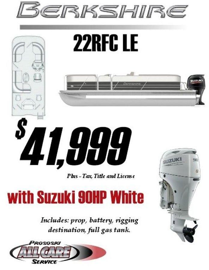 2026 Berkshire Pontoons 22RFC LE 25"