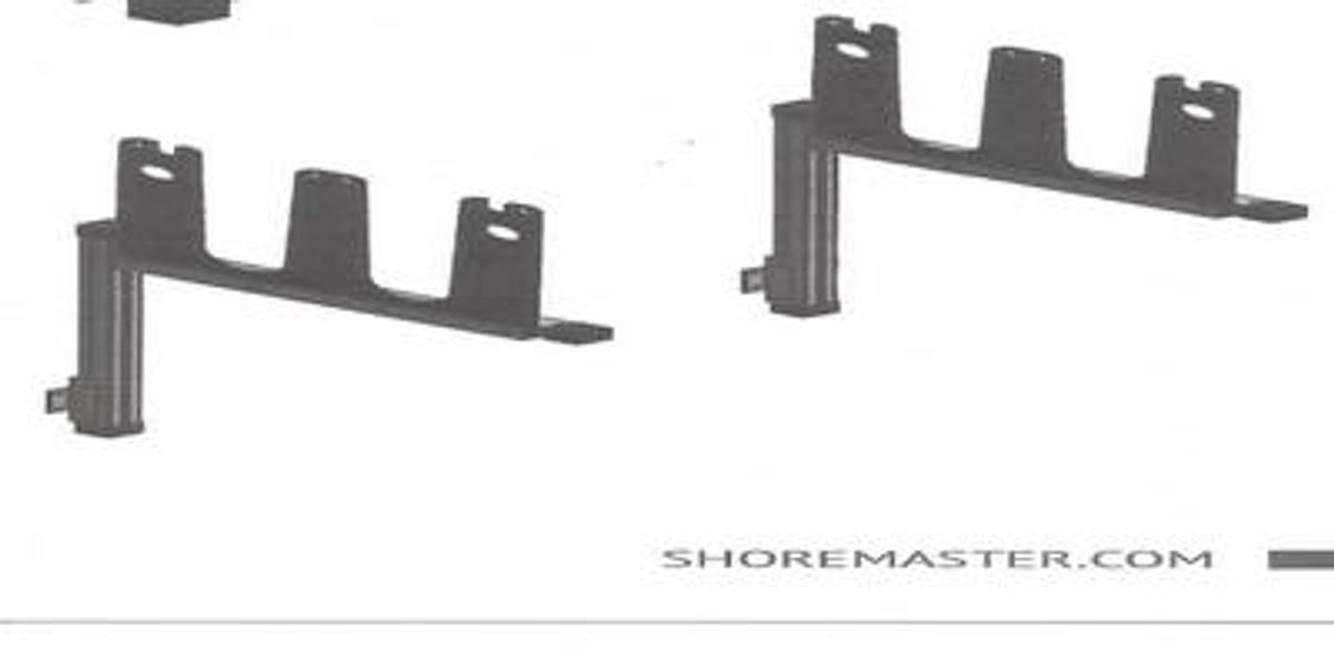 ShoreMaster QC Double Paddleboard Vertical Rack