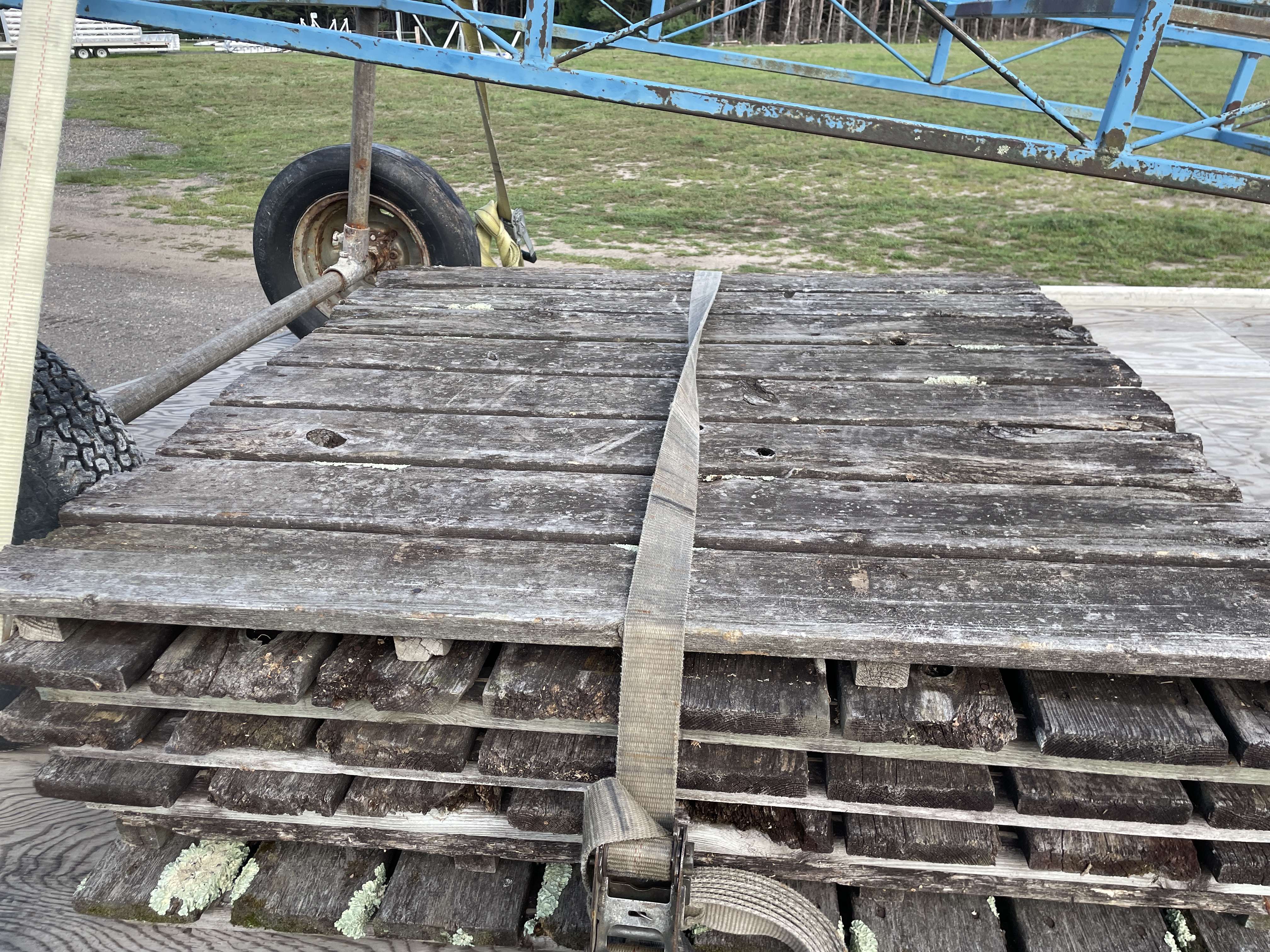 Used Steel Dock Roll-In