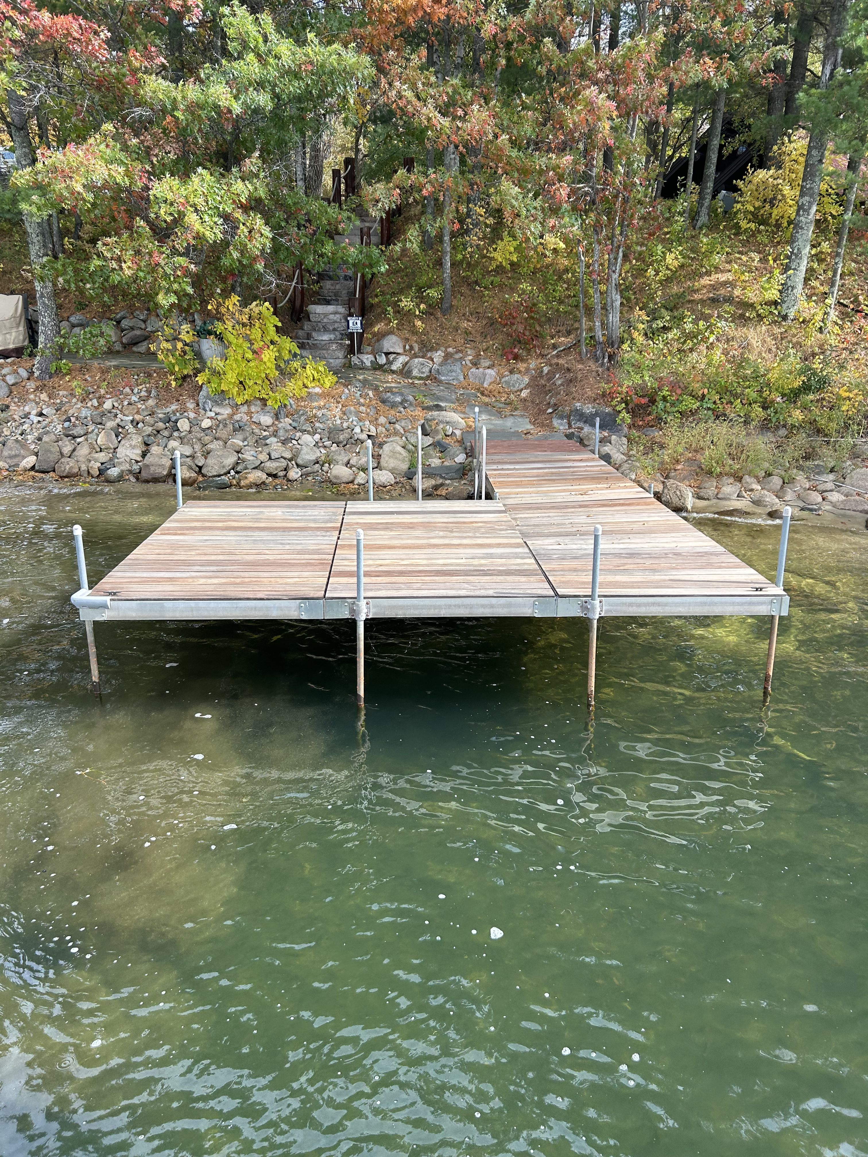 Used Nisswa Dock 4 - 5'x10' Sections