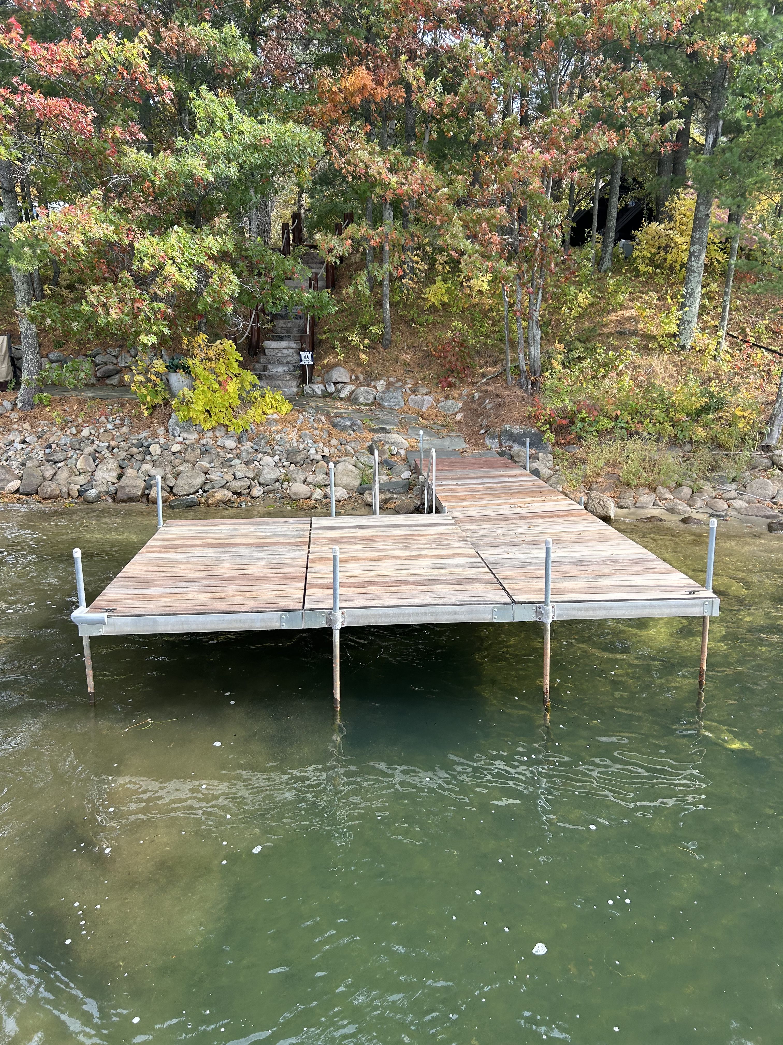 Used Nisswa Dock 4 - 5'x10' Sections