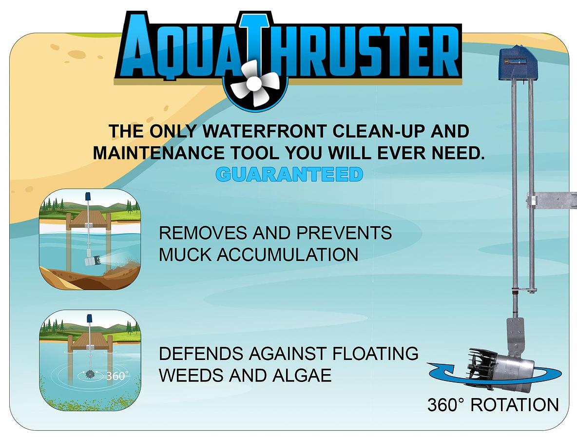 Aqua-Thruster 3/4 HP + 360-Degree Oscillator