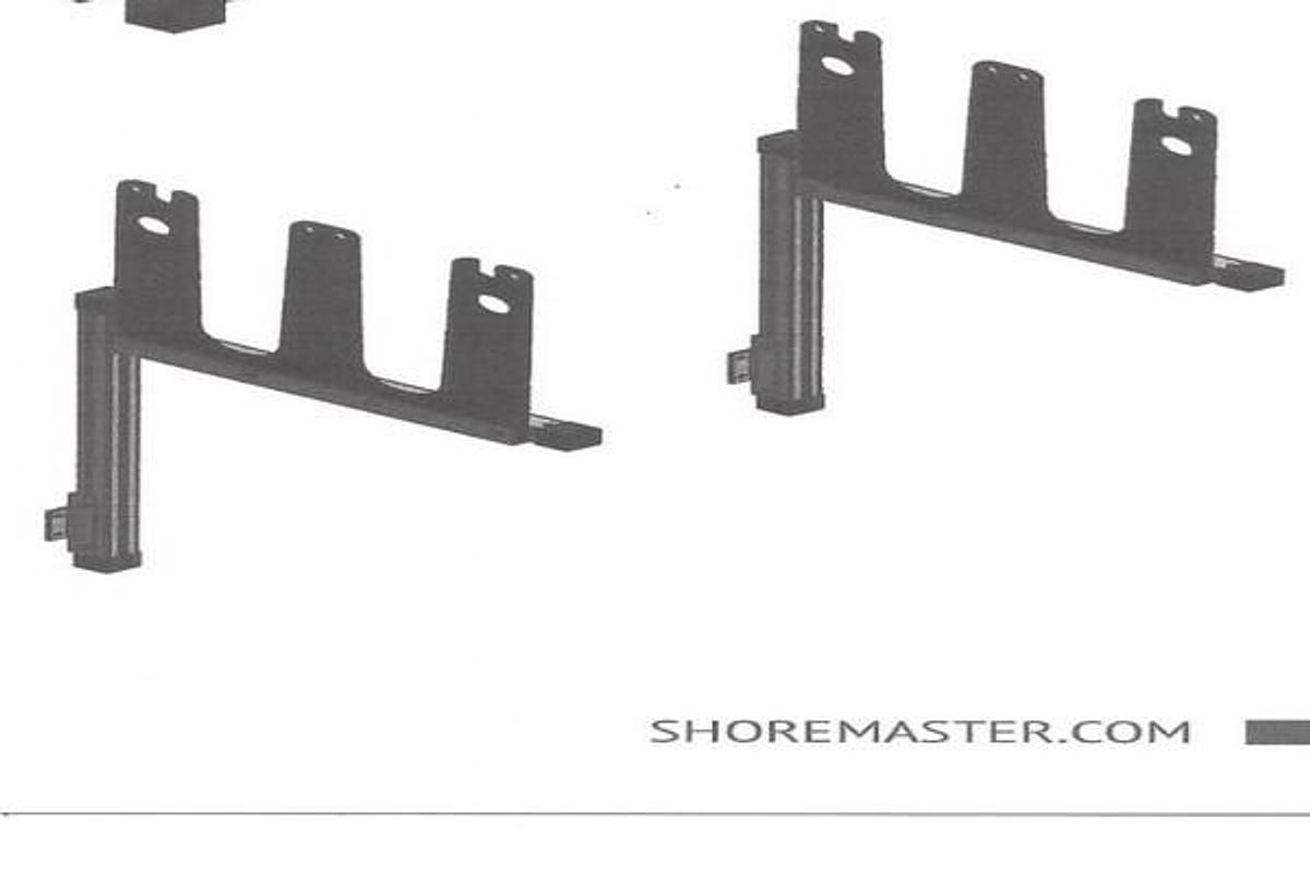 QC Double Paddleboard Vertical Rack