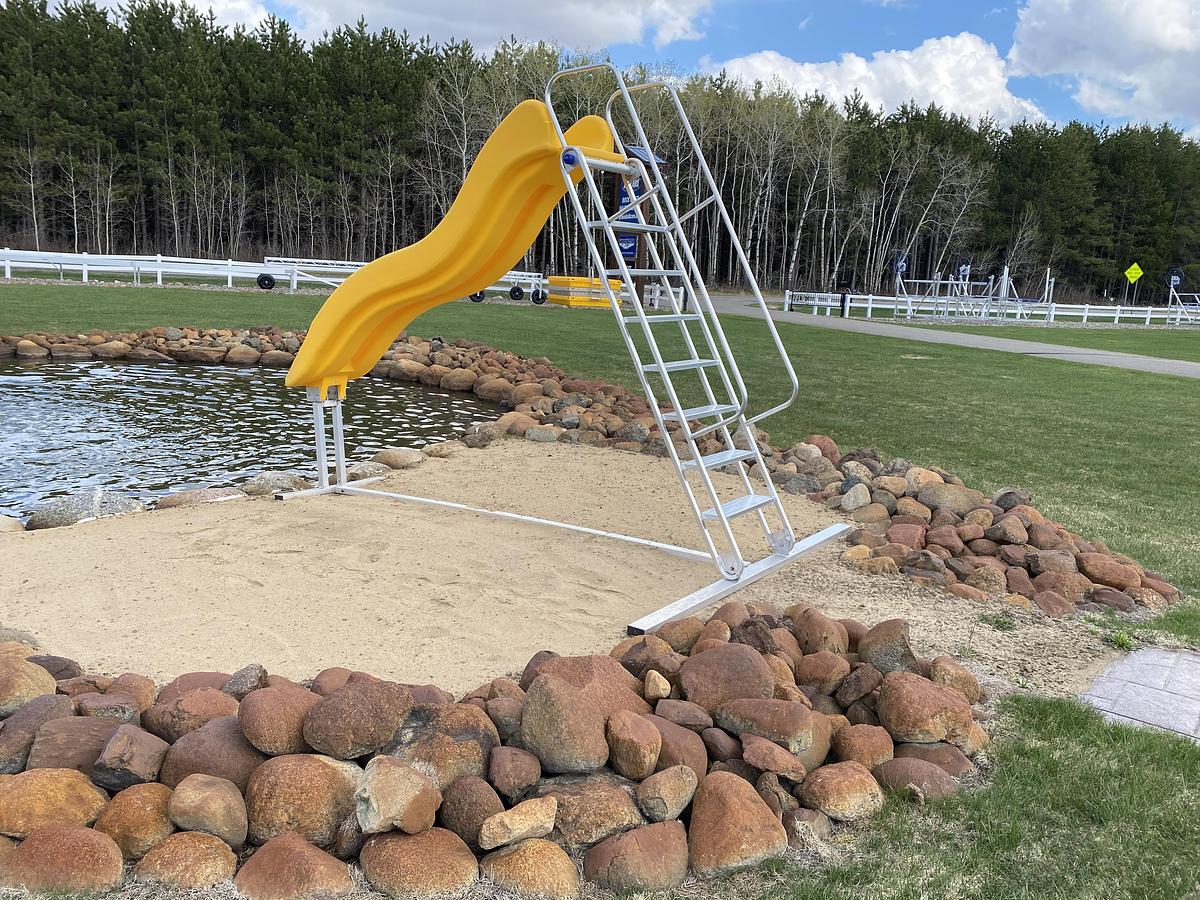 Free Standing Water Slide