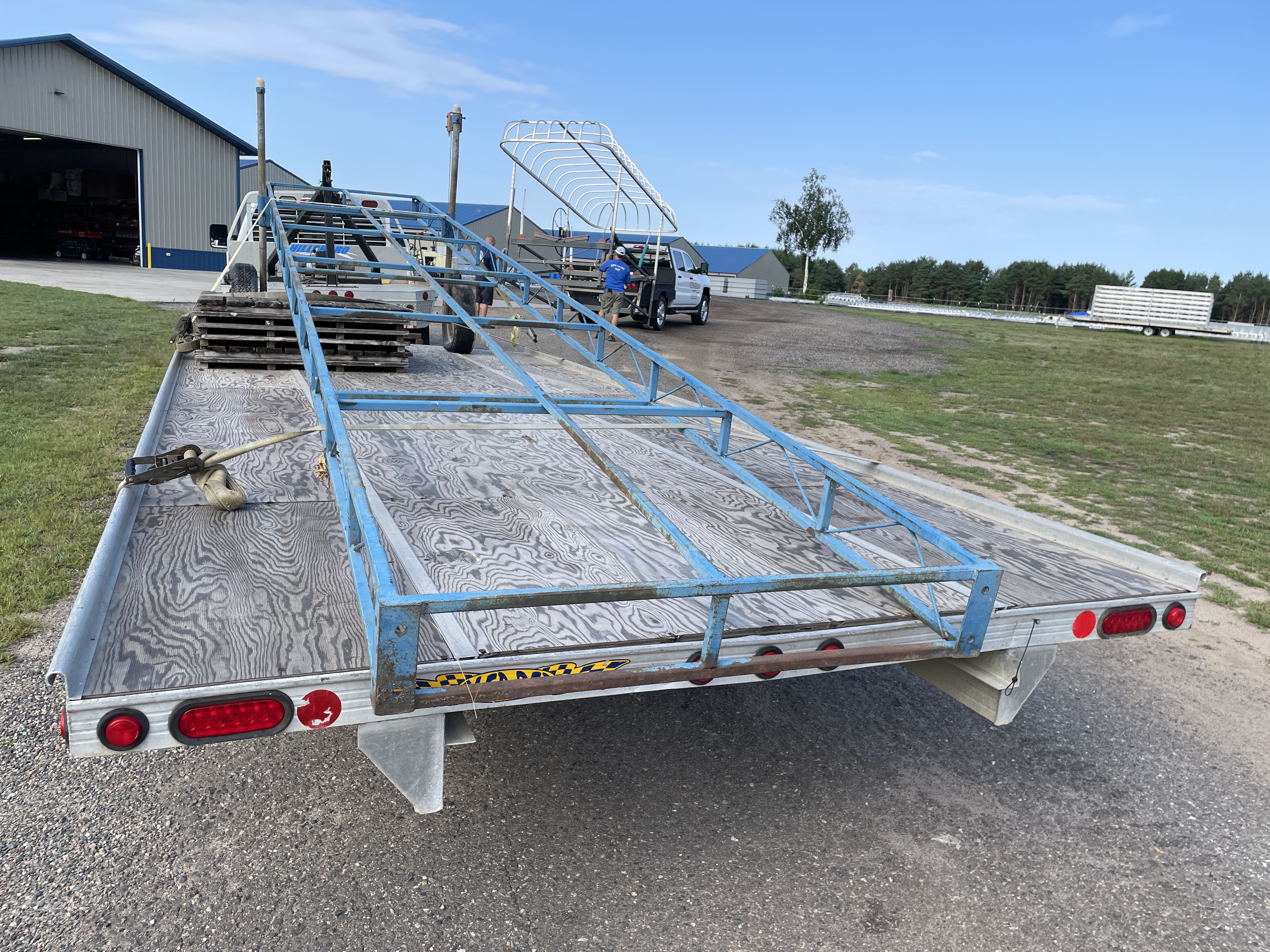 Used Steel Dock Roll-In