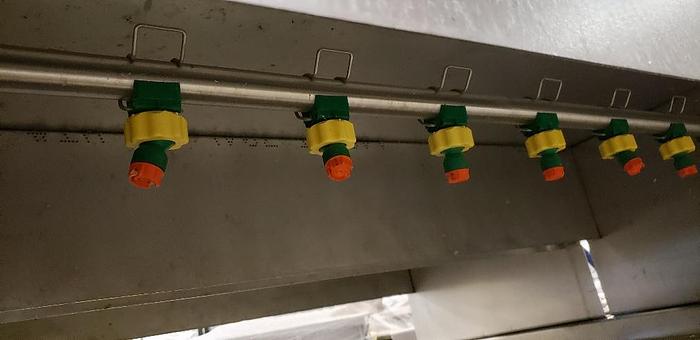 Used Washer, Belt, 42" x 100", Stainless Steel, Innotech, 2-Zone #5861449