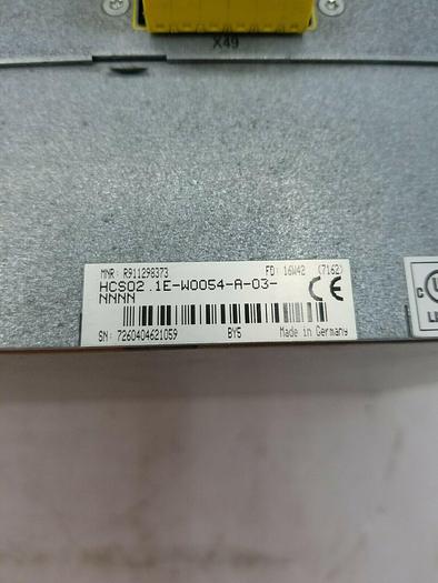 Used REXROTH HCS02.1E-W0054-A-03-NNNN, CB02.1A-ET-EC-NN-L3-NN-NN-FW