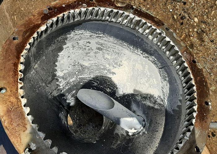 Used Mill, Pin, 16" Dia., C/st, Sturtevant, Mdl 3B, 10 HP, #S744508