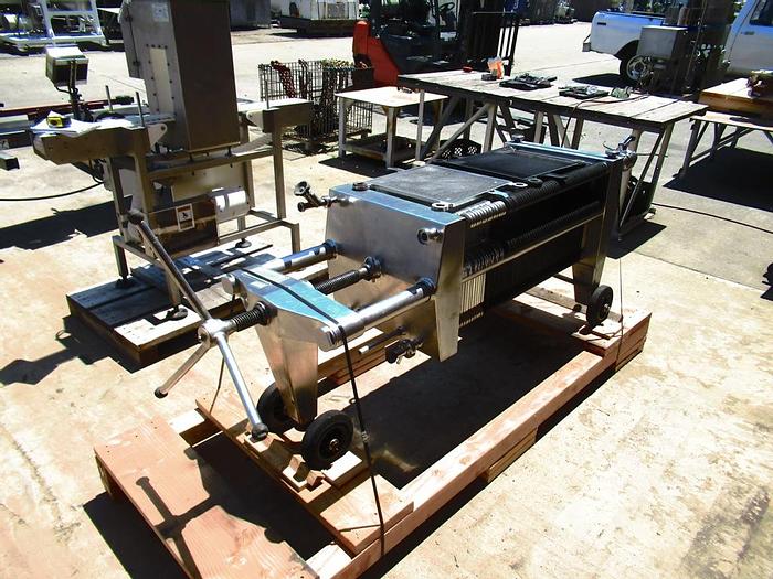 Used Filter, P&F, 15" X 15", PPL and S/st Plates, Seitz, #S742367