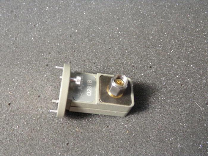 Used AGILENT Q281B COAXIAL WAVEGUIDE ADAPT. 2.4MM(F) 33-50 GHZ