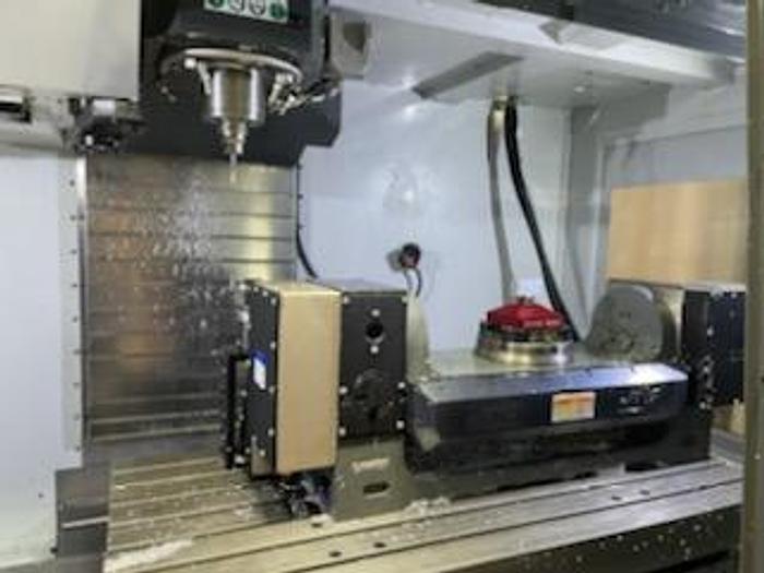 Used 2017 HAAS VF-3YT 5-Axis CNC Vertical Machining Center
