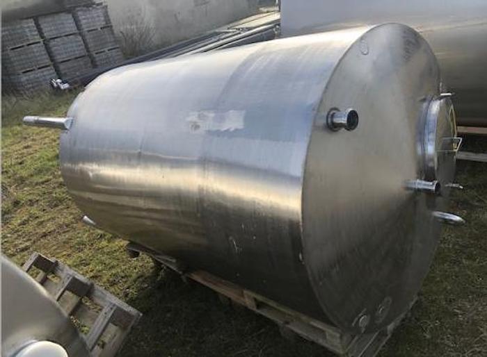 Used 2.6 m3 stainless steel tank
