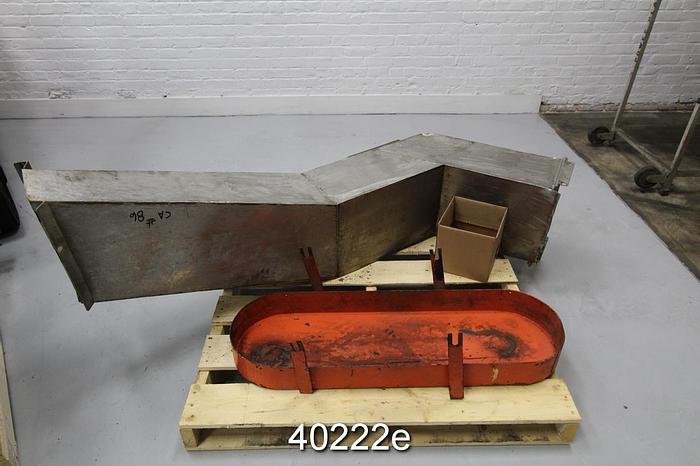 Used Black Clawson Hydradenser Inclined Screw Thickener, Size 1-B-9 #40222