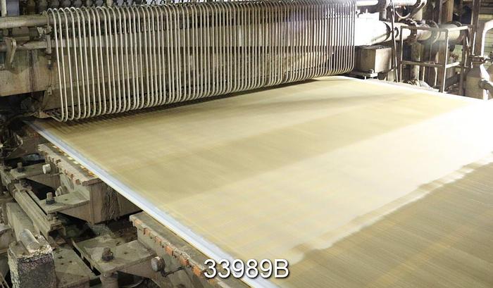 Used Black Clawson Fourdrinier, 112" Length, 168" Wire Width #33989