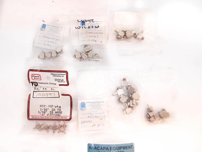 Beswick, Clippard 1/16" ID X22-202-PKG, MLS-1008-2-303 New Lot of 29 (4424)