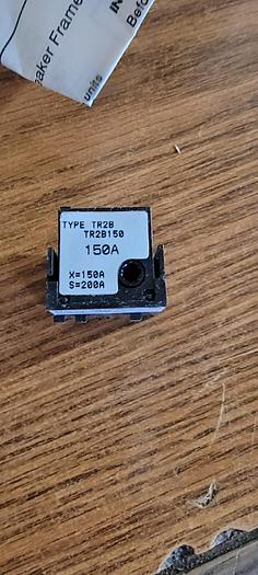 Parts Only GE SPECTRA TR2B150 CIRCUIT PLUG RATING 150AMP(105)