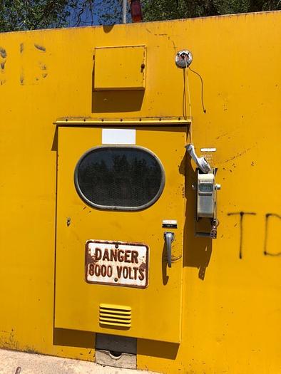 Used HB18250 Atkinson skid mounted substation 25000 to 8000 volt transformer