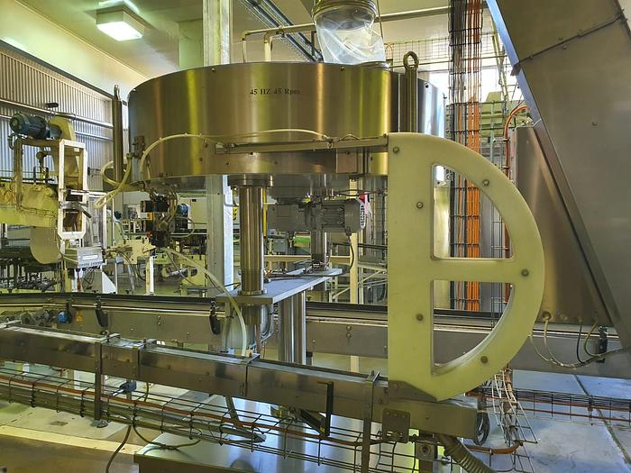 Used AROL SPA Overlidder with Lid Elevator & Unscrambler ELEVATORE MECCANICO | DART R PP