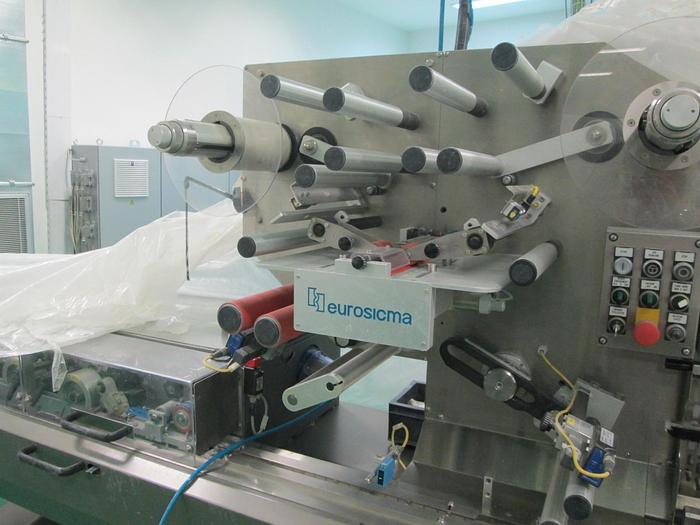 Used (2) EUROSICMA CANDY CUT AND FLOWPACK WRAPPERS