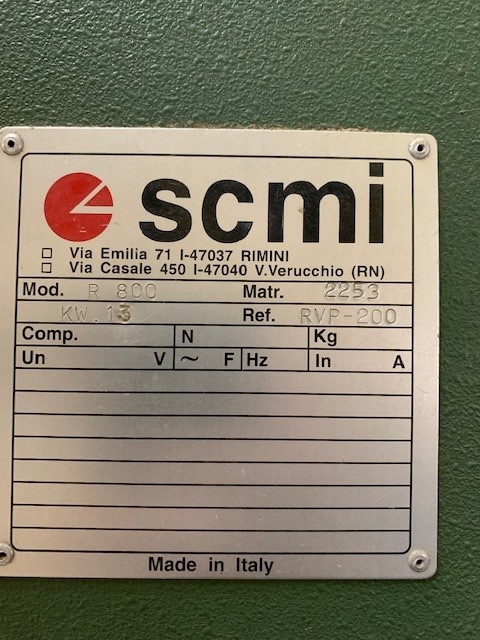 Used SCM R800 Resaw