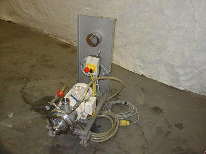 Used FrymaKoruma Toothed Colloid Mill; Md# MZ100, with parts