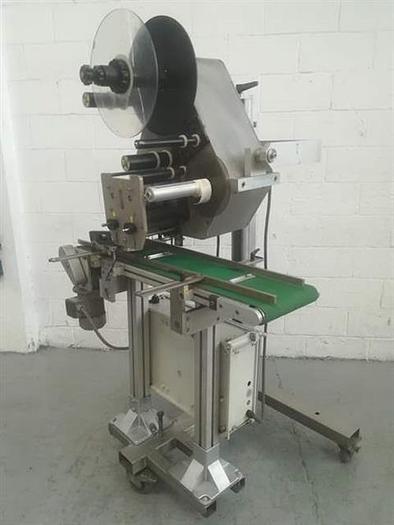 Used Sato model 8490S Pressure Sensitive labeler