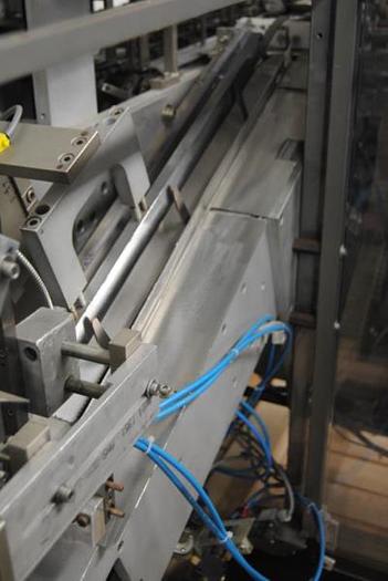 Used Uhlmann model C100 Cartoner with blister feed